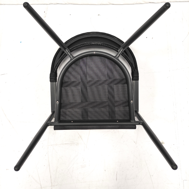 Outdoor French Bistro Aluminum Hotel Cafe Garden Chairs