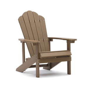 Outdoor Colorful Waterproof Plastic Wood Patio Garden Adirondack Chair