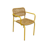 Newly Designed Woven Aluminum Frame Durable Garden Rope Outdoor Chair