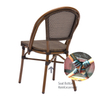 Modern Comfy Metal Folding Outdoor Aluminum Bistro Chairs