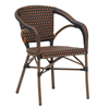 Elegant cheap indoor or outdoor cafe restaurant home aluminium furniture garden chairs