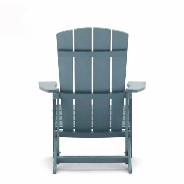 Modern Ergonomic Design Outdoor Patio Garden Plastic Wood Adirondack Chair