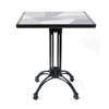 Beer Square Ceramic Top Aluminum Garden Outdoor Cafe Table