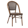 Modern Comfy Metal Folding Outdoor Aluminum Bistro Chairs