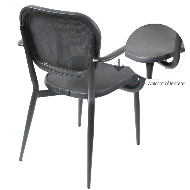Fabric Furniture Garden Aluminium Mesh Outdoor Chair