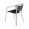 Outdoor Aluminum Plastic Wooden Garden Table And Chairs Furniture