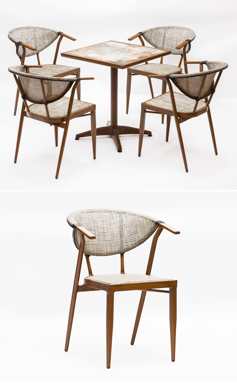 small outdoor table and chairs