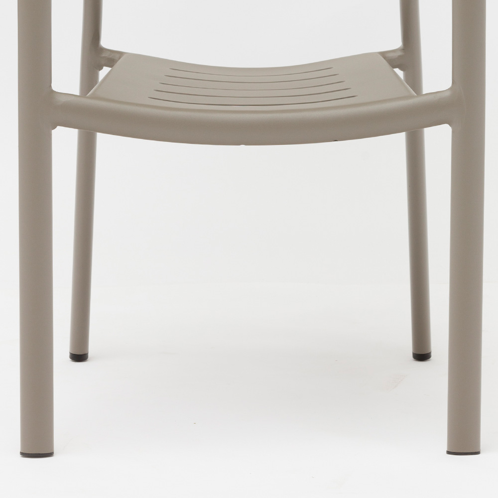 bistro outdoor patio aluminium chairs