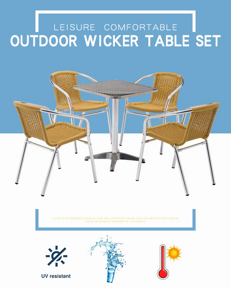 wicker armchair outdoor