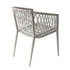Garden Bar Cafe Rope Chair Factory Customized