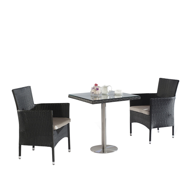 Factory Manufaturer Beach Hotel Aluminum Restaurant Rattan Furniture