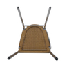 Wicker Restaurant Stacking Dining Wholesale Rattan Outdoor Chair