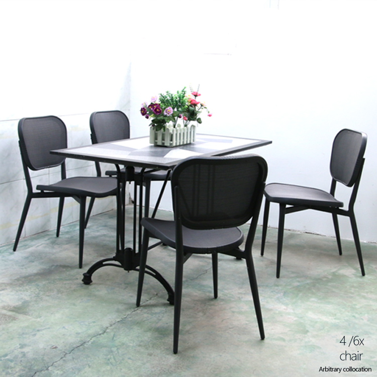 Wholesale Metal Garden Set Dining Tops Tables Patio Ceramic Table