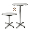 Outdoor Patio Folding Portable Top Cocktail Tall Bar Table