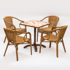 Outdoor Garden Aluminum Table And Chairs Set Factory