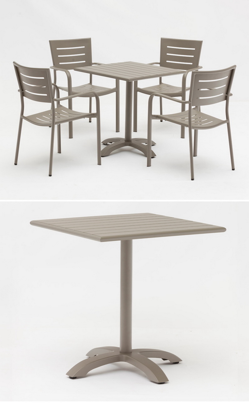 aluminium bistro garden chairs