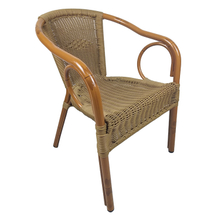 Furniture Rattan Outdoor And Restaurant Aluminium Bamboo Bistro Chair