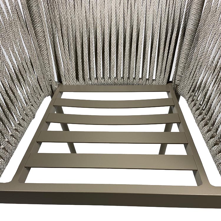 Outdoor Restaurant Hotel Beach Aluminum Strap Chair