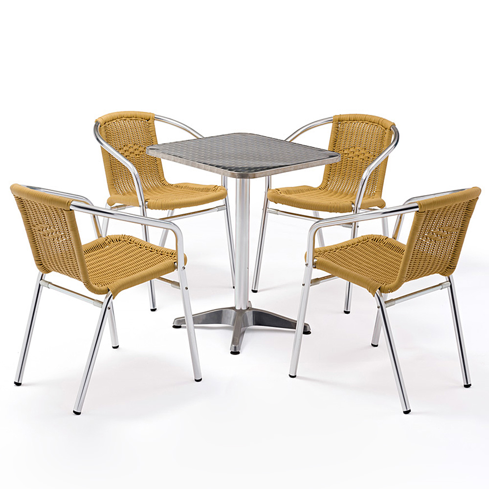 Bistro Outdoor Garden Rattan Wicker Armchair