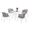 Outdoor Garden Bistro Patio Round Small Table And Chairs