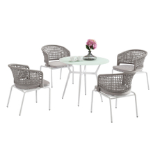 Outdoor Garden Bistro Patio Round Small Table And Chairs