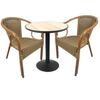 Furniture Rattan Outdoor And Restaurant Aluminium Bamboo Bistro Chair