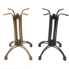 Industrial Iron Square Metal Dining Table Wood Furniture Legs