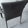 Bistro Garden Patio Outside Rattan Table Chairs Set