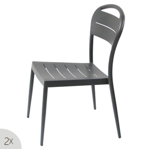 Outdoor Hotel Dining Backyard Aluminium Chair