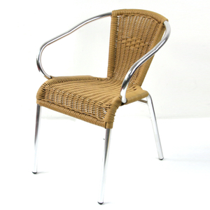 Wicker Restaurant Stacking Dining Wholesale Rattan Outdoor Chair