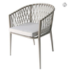 Garden Bar Cafe Rope Chair Factory Customized