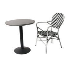 Bistro Garden Patio Rattan Dining Outdoor Table And 2 Chair Set