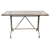 Wholesale Metal Garden Set Dining Tops Tables Patio Ceramic Table