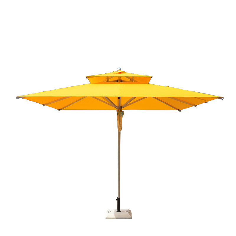 Outdoor Large Patio Offset Table Sun Umbrella