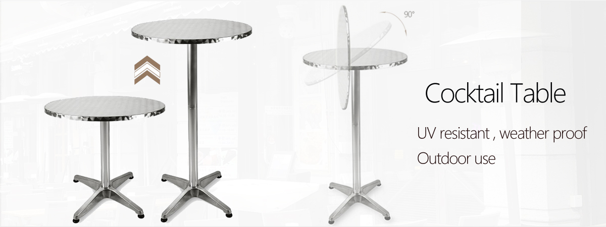 cafe aluminium chair