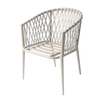 Garden Bar Cafe Rope Chair Factory Customized
