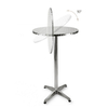 Outdoor Patio Folding Portable Top Cocktail Tall Bar Table