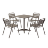 Modern Outdoor Bistro Aluminum Patio Furniture Set