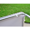 Beach Square Stainless Steel Cafe Table And Chairs China Manufacturer