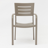 bistro outdoor patio aluminium chairs