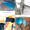 Outdoor Patio Folding Portable Top Cocktail Tall Bar Table