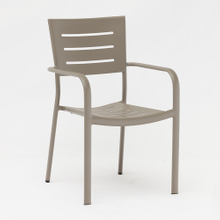 bistro outdoor patio aluminium chairs