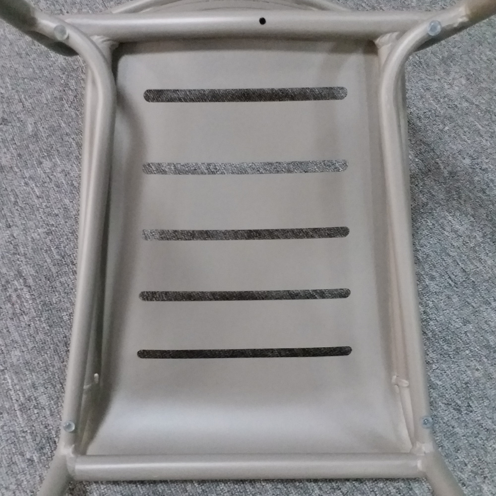 Outdoor Bistro Lightweight Cafe Aluminum Chairs
