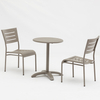 Outdoor Bistro Lightweight Cafe Aluminum Chairs