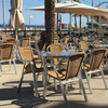 Bistro Outdoor Garden Rattan Wicker Armchair