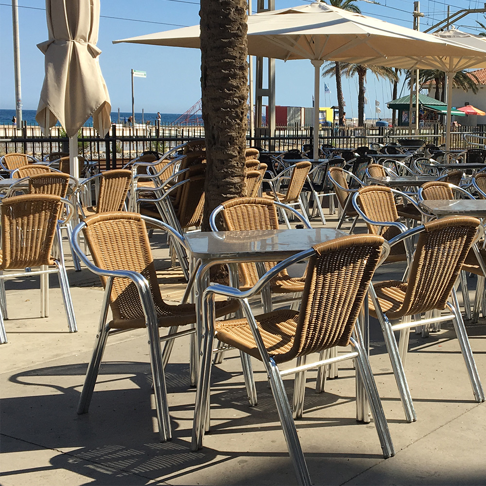 Bistro Outdoor Garden Rattan Wicker Armchair
