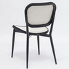 French Modern Paris Outdoor Mesh Chairs Aluminium Bistro Chair