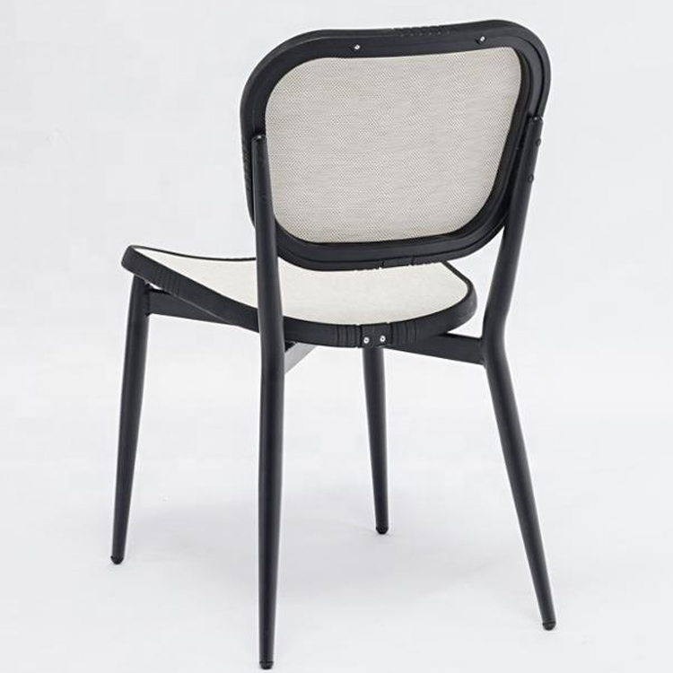 French Modern Paris Outdoor Mesh Chairs Aluminium Bistro Chair