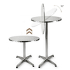Outdoor Patio Folding Portable Top Cocktail Tall Bar Table