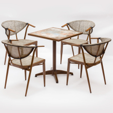 Cheap Small Outdoor Aluminium Table And Chairs Sets